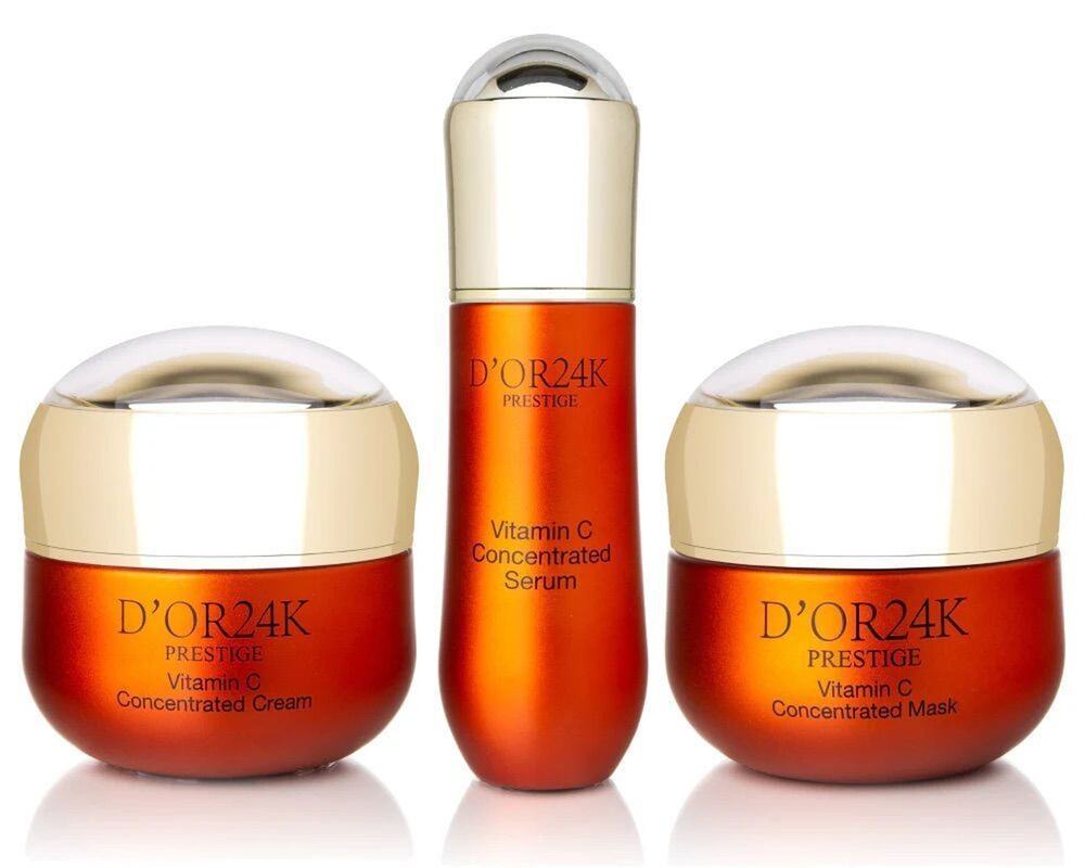 Dor24K SET Vitamin C Collection 3-Step Brightening System